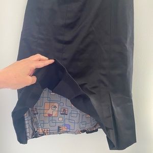 St-Martins Scandinavian Design black skirt with lining